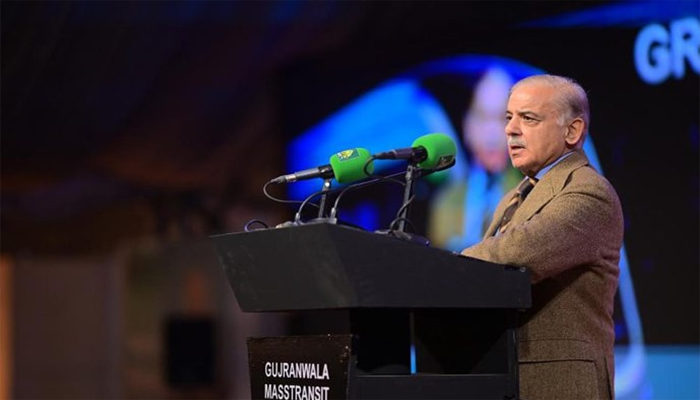 Shehbaz launches Gujranwala mass transit to boost development