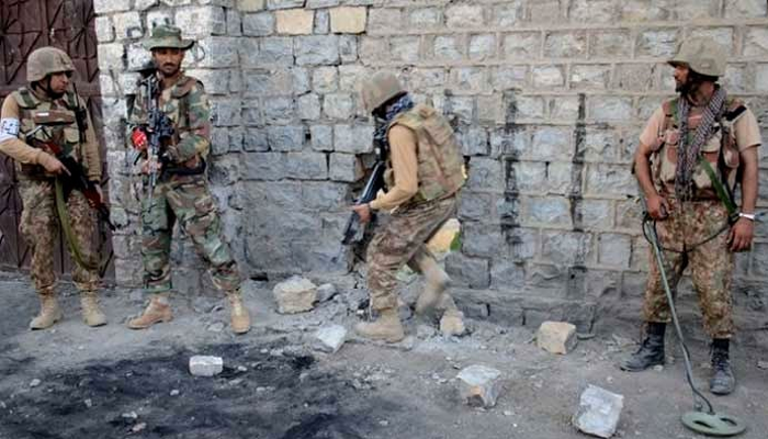 ISPR reports 17 terrorists killed in Lakki Marwat IBO