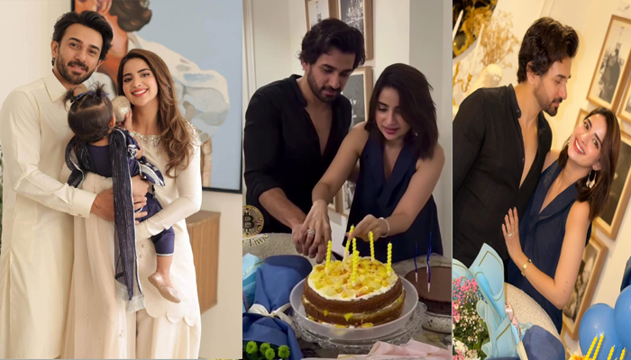 Ali Ansari Birthday Celebration: Saboor Aly shares loved-up pictures