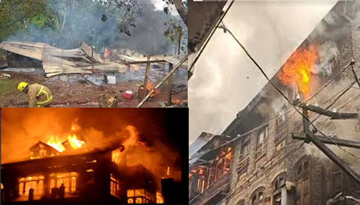 Massive fire destroys over 500 huts in Karachi’s Gulistan-e-Johar