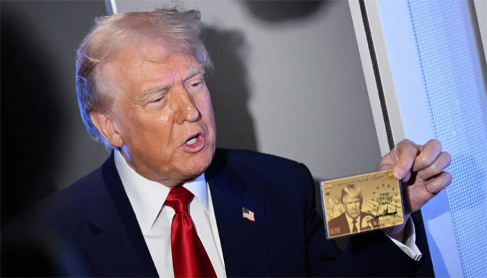 Trump unveils $5m 'gold card' for wealthy immigrants