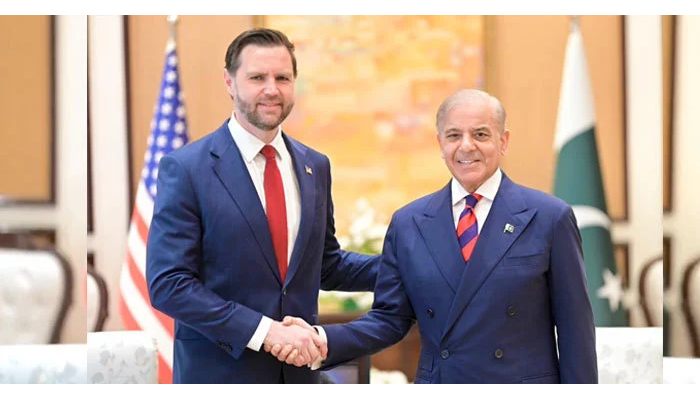 Shehbaz, JD Vance meet as Islamabad Talks aim for lasting peace