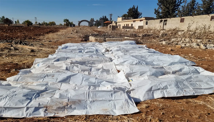 Assad regime hid mass graves in desert operation